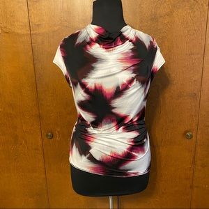 🎄WORTHINGTON silky tank with cowl neck collar